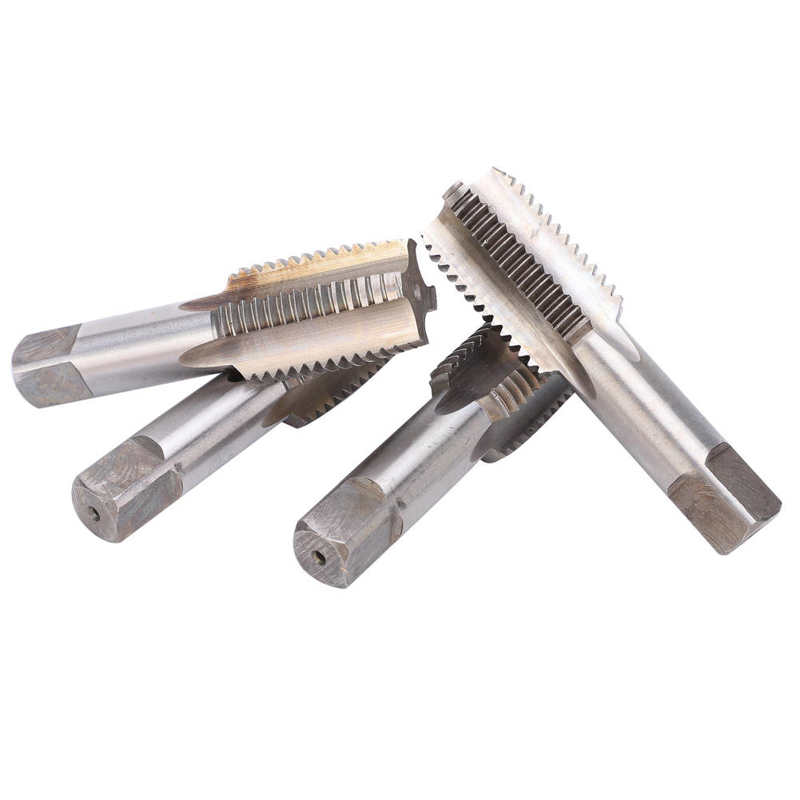 4pcs M30 Hand Screw Tap Alloy Tool Steel High Hardness Straight Flute Tapping Drilling Tools Hand Threading Tap