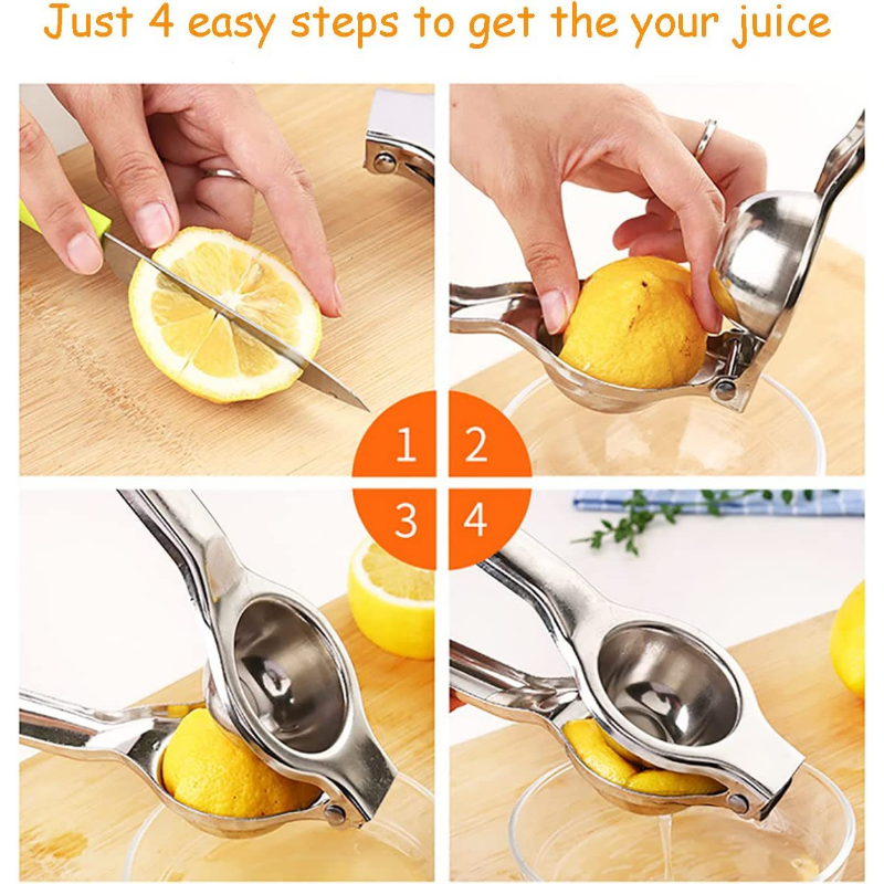 Citroenpers Rvs Handleiding Citrus Citroenpers Lime Squeezer Druk Citruspers Hand Squeezer Keuken Accessoires