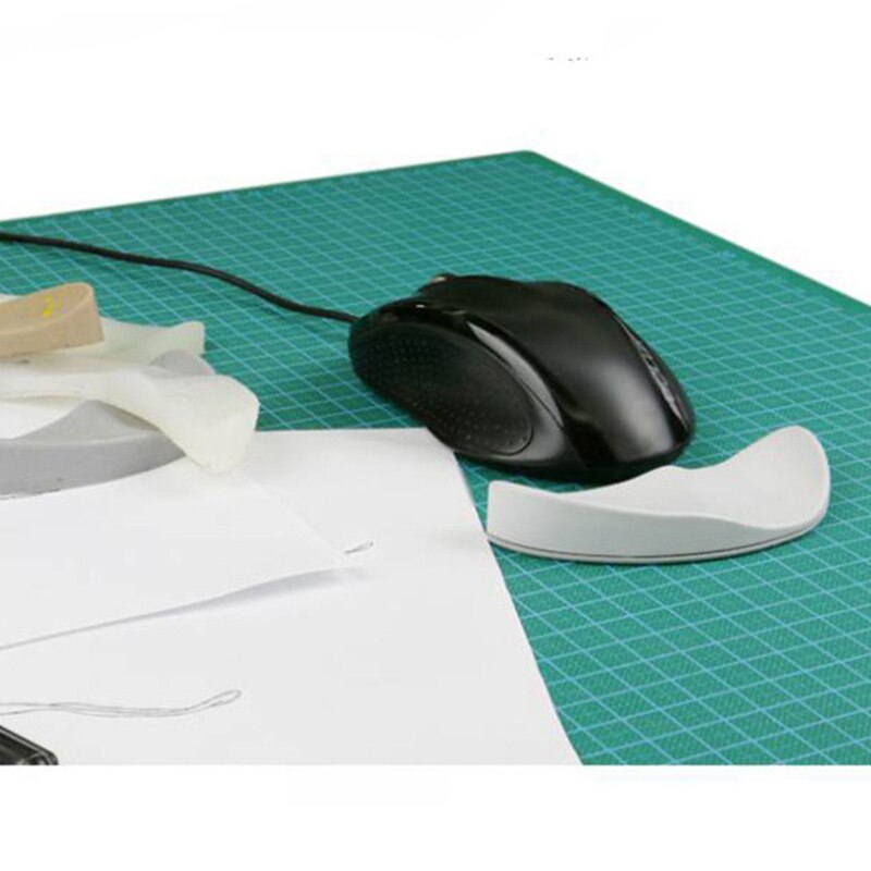 Ergonomische Polssteun Muismat Siliconen Pols Pad Past De Huid Polssteun Palm Rest Office Hand Rest Voor Laptop pc