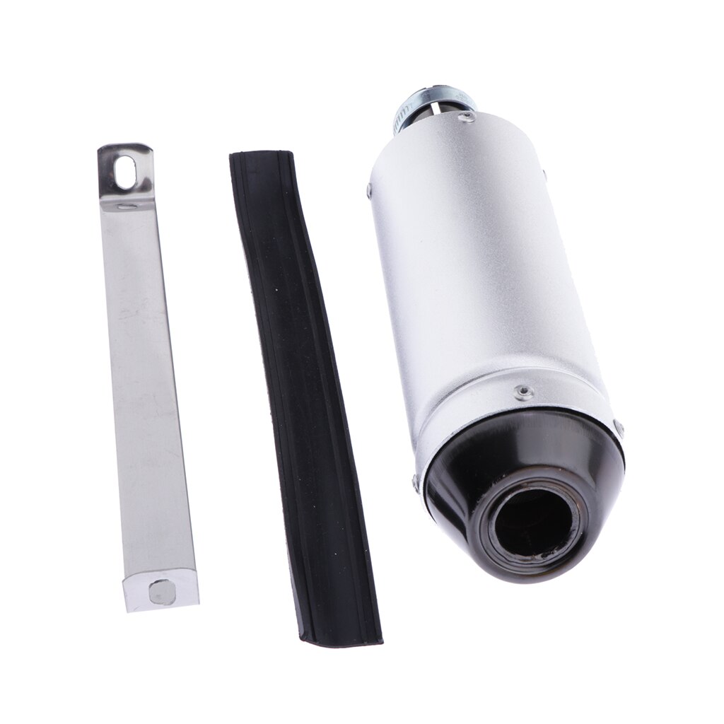 28mm Motorcycle Exhaust Pipe Muffler Adapter Inlet Tail Connector Modified Universal For 50/70/90/110/125CC Scooter ATV Quad
