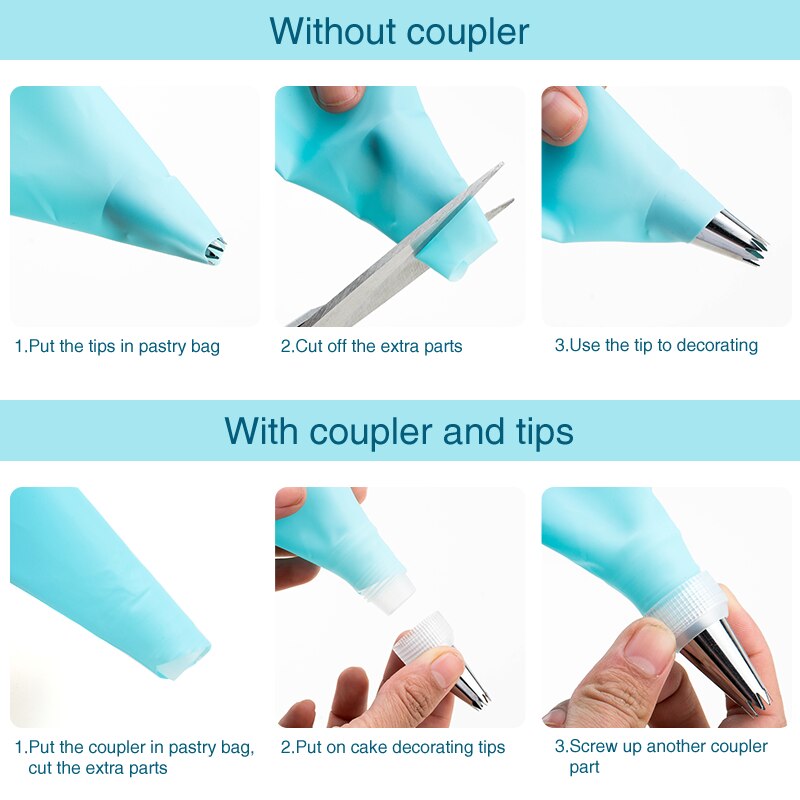 Turntable Set Cake Decoration Accessories Baking Tool Decorating Kit for Beginner Plastic Cake Stand Pastry Tool