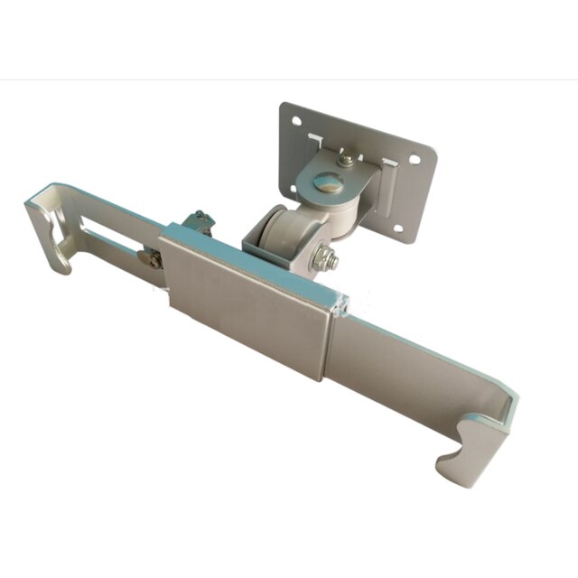 universal metal anti-theft 7&quot;-12&quot; tablet wall bracket holder with safety lock anti-sheft 360 rotate: SILVER