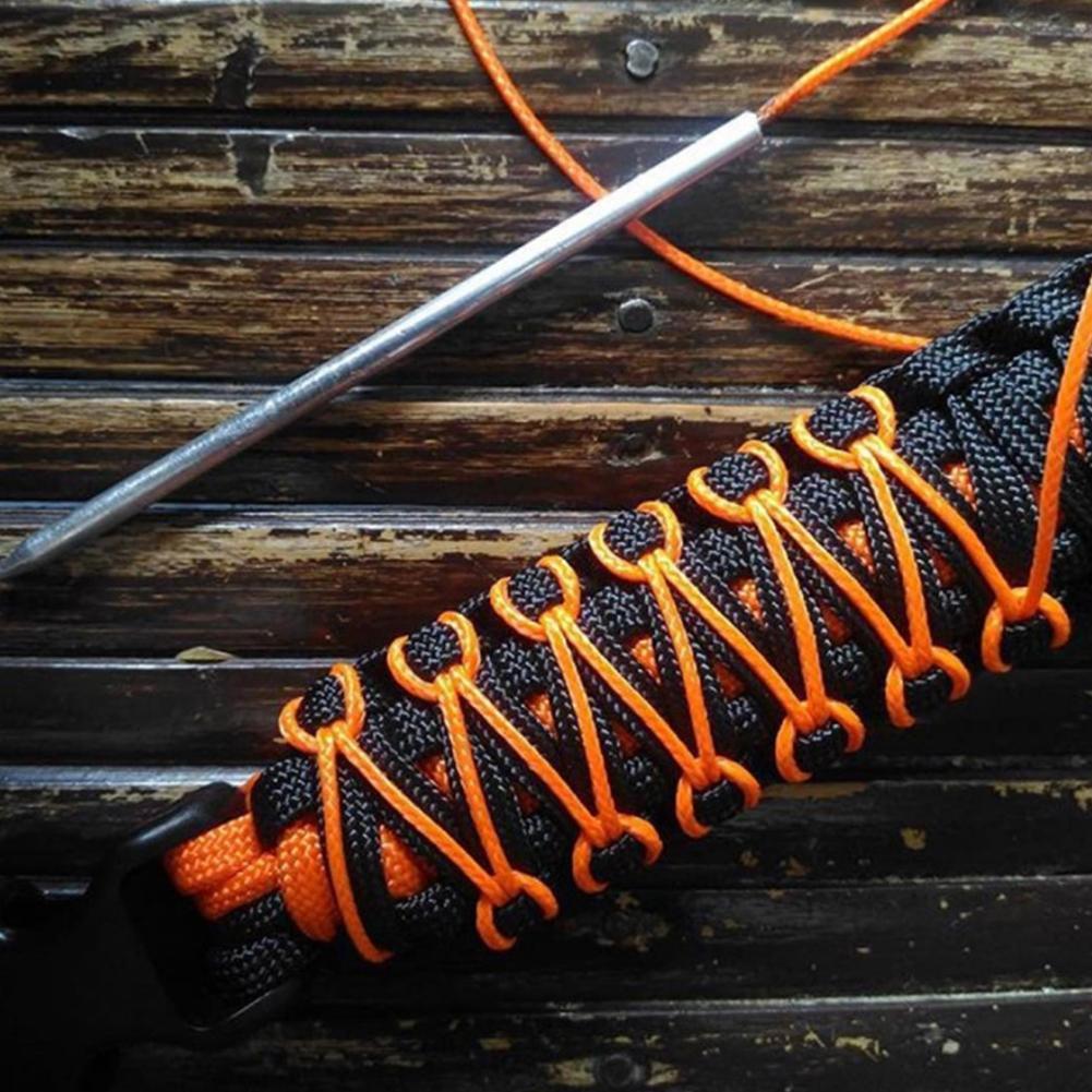 2 kpl 550 paracord fids nyöritys ompeleet kudontaneulat terästyöt nauhoille paracord jne