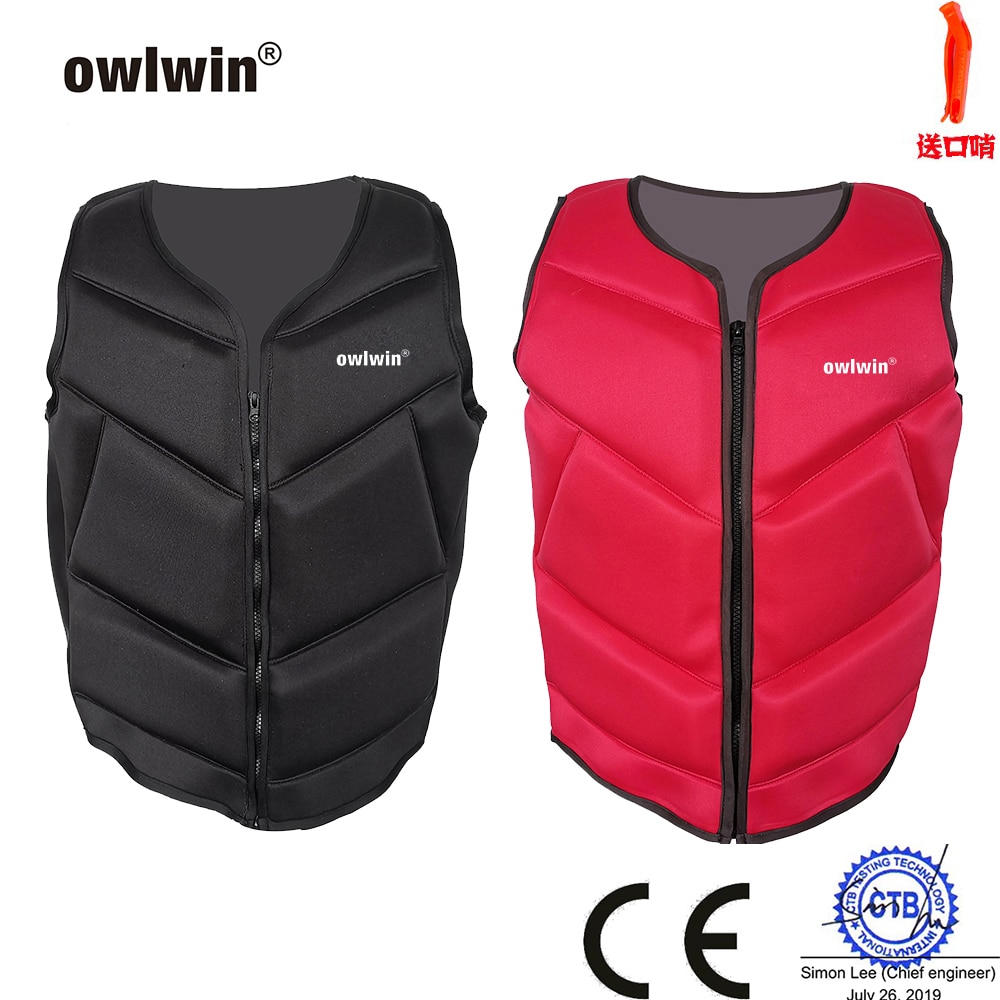 owlwin life jacket the fishing vest water jacket sports adult children life vest clothes swim skating ski rescue boats drifting