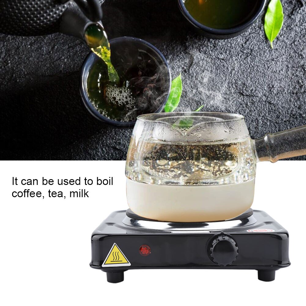Mini elspis ugn spisplatta hem multifunktionell kokplatta värmeplatta uppvärmning kaffe te mjölk kontor hem