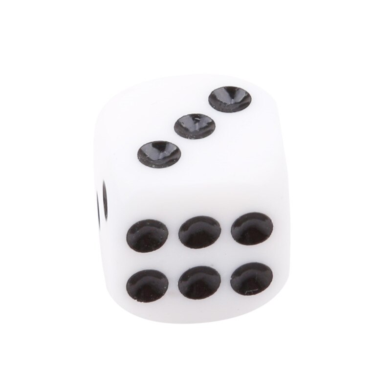 2pcs Flat Russian Dice Easy Magic Close-up Magic Trick Easy To Learn Mini Magic Props Toys Fun Toy Classic Toys