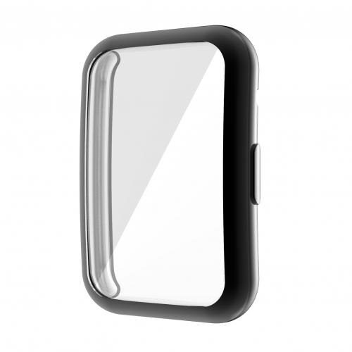 Anti-Kras Full Rand Smart Armband Beschermhoes Cover Voor Huawei Horloge Fit Horloge Accessoire Horloge Beschermhoes Tpu: Black