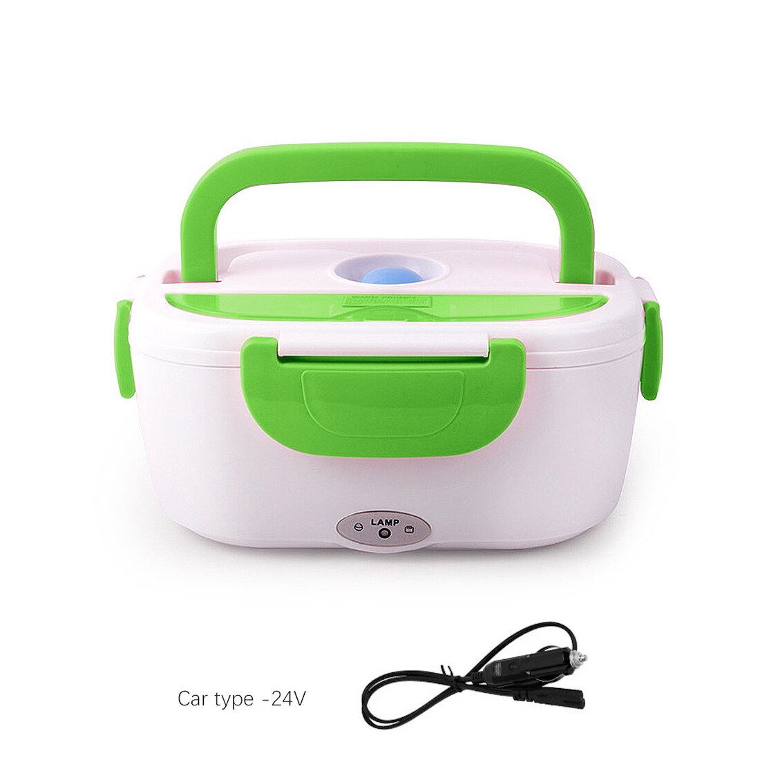 Elektryczne podgrzewane przenośne pudełko na Lunch 110/220V samochód i dom pojemnik Bento ogrzewanie pojemnik na jedzenie 4 klamry 1.5L podgrzewacz do potraw ue/US wtyczka
