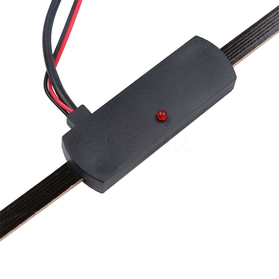 12V Non-Directional Car Windshield Glass Electronic Mount Self Adhesive TV FM Radio Antenna Signal strengthen Auto Universal