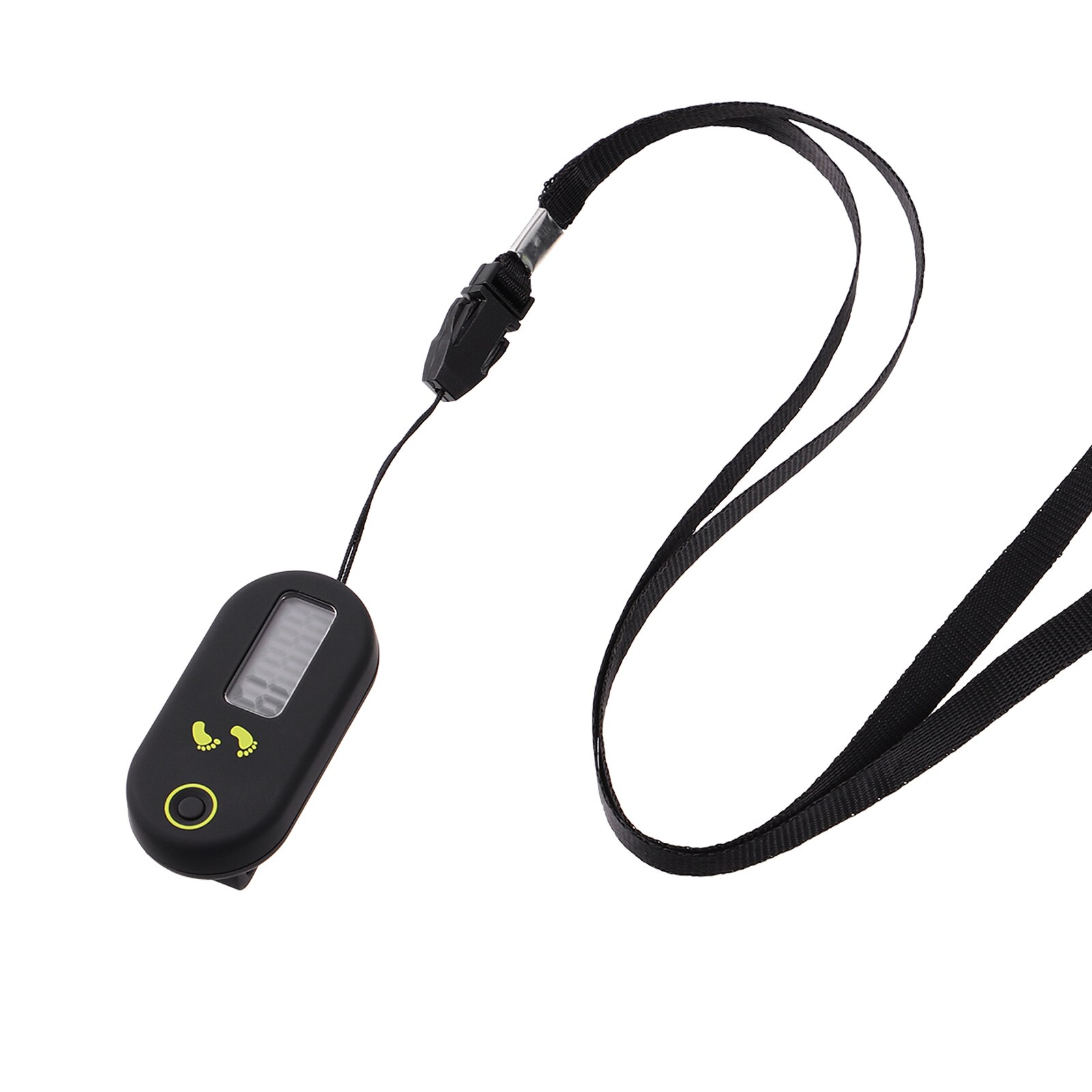 Clispeed Simple Mini Step Counter Walking 3D Digital Pedometer for Exercise Men Women (Black)