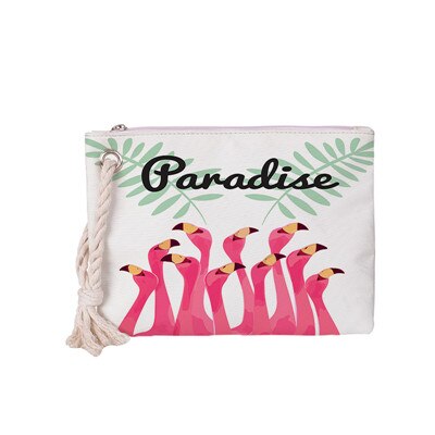 Crowdale mulher sacos de 2018 saco bolsa de moda bolsa de grife bolsas de luxo mulheres sacos bolsas das mulheres sacos de impressão flamingo: S-B02