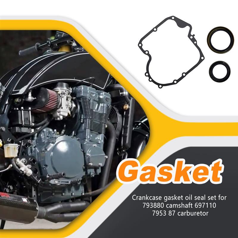 Niet-Asbest Papier Carter Pakking Olie Seal Kit Draagbare Lekvrij Vervangen Verwijderbare Pakkingen Deel Vervanging Voor 697110 795387