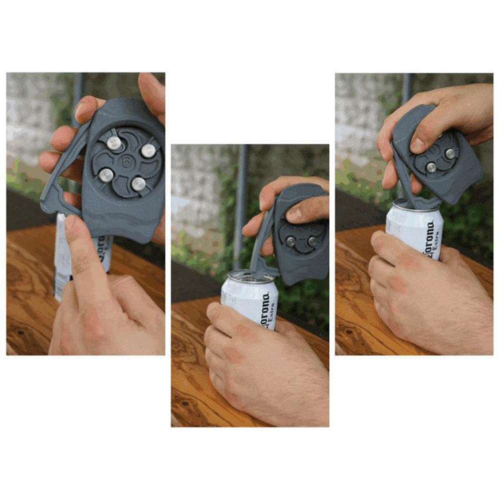 Go Swing Can Opener Bar Tool Safety Easy Manual Can Opener Beverage Bottle Opener Cans Bar Multifunction Can Openers