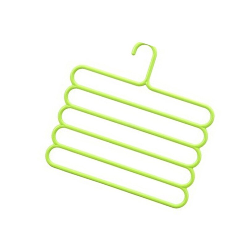 Perchas multifuncionales para ropa de 5 capas, estante de tela para almacenamiento de pantalones, estante colgante, organizador de ropa antideslizante, estante de almacenamiento