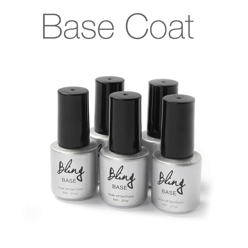 Top & Base Coat 6 ml Verwijderbare Bodem Lijm Super Heldere Sealer 1 Maand Duurzaamheid