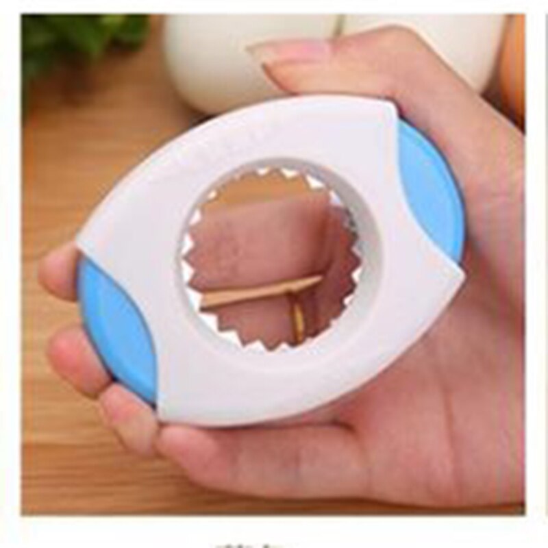 Ouvreur de coquille d&#39;œuf à la coque, outil essentiel pour la maison Gadget de cuisine fiable de: Bleu