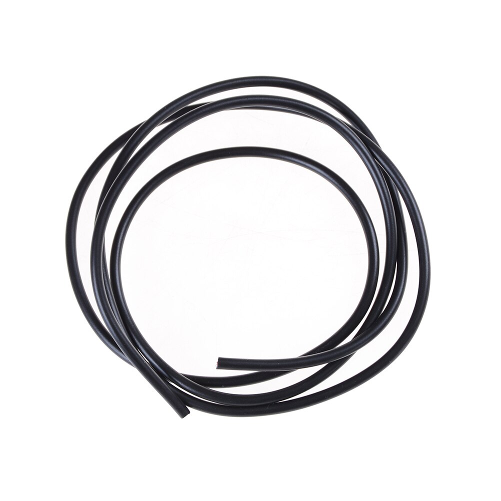 Dia 3mm DIY USB Cable 1M PVC 4 Cores Shielded Signal Wire Headphone Cable Cord Black White: Black