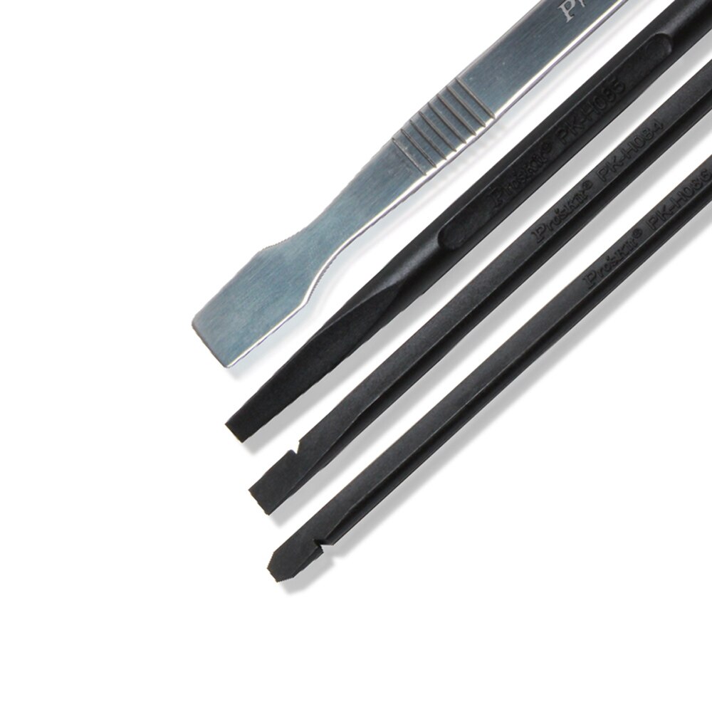 Pro&#39;skit MS-3176 4PCS Metal Disassemble Set Mobile Laptop Teardown Screen Repair Kit Auxiliary Tools For Open The Housing
