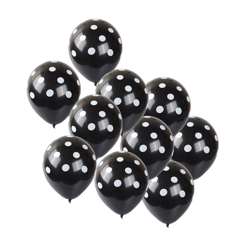 Panda Karikatur Ebene Folie Ballon freundlicher Geburtstag Party Dekoration Baby Dusche freundlicher spielzeug Letax ballons globos Helium Ball: 10pc Punkt letax b