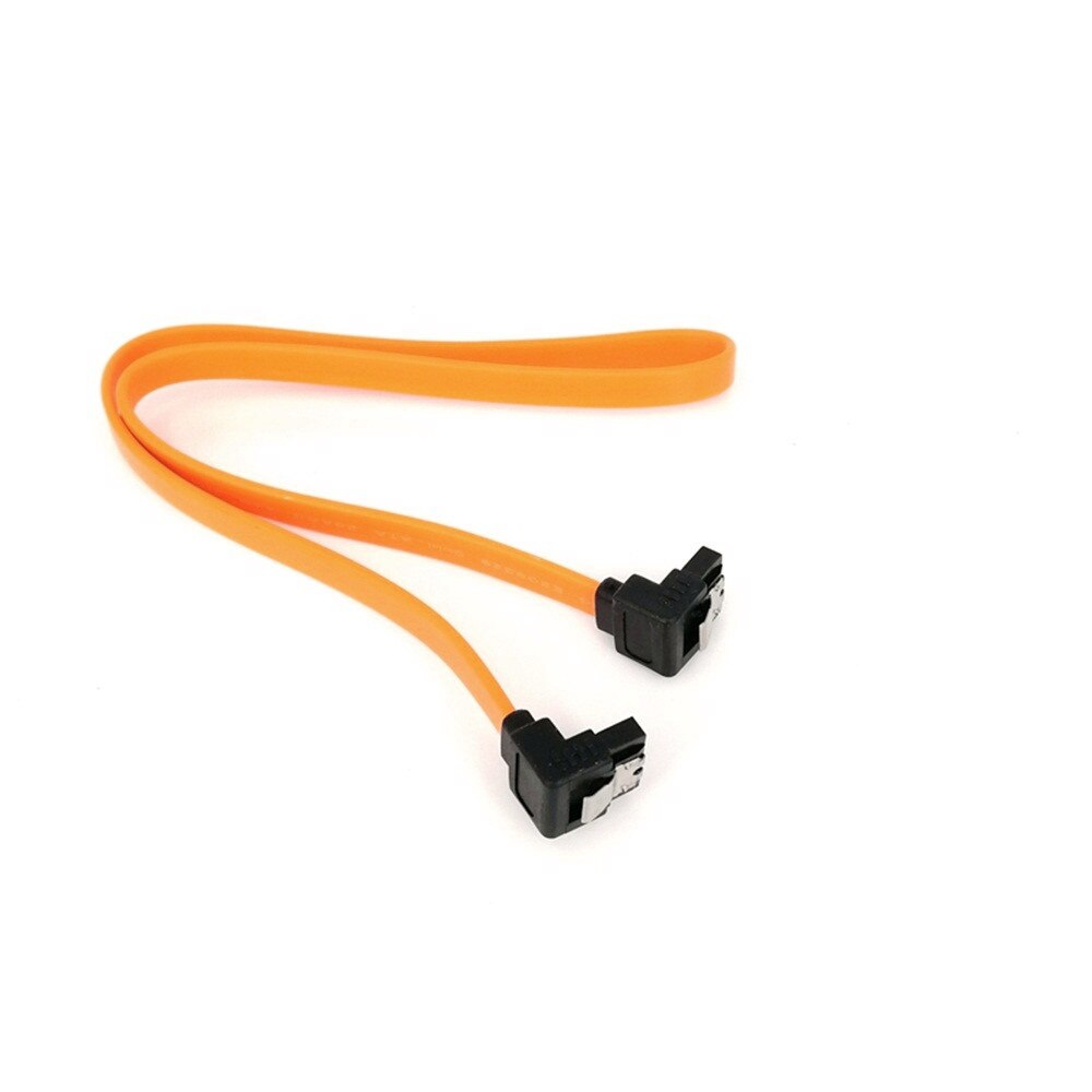 Disco duro Sata 3,0 Iii Sata3 6 gb/S Ssd, Cable de ángulo recto directo de datos, conectores estables profesionales, 45cm, superventas