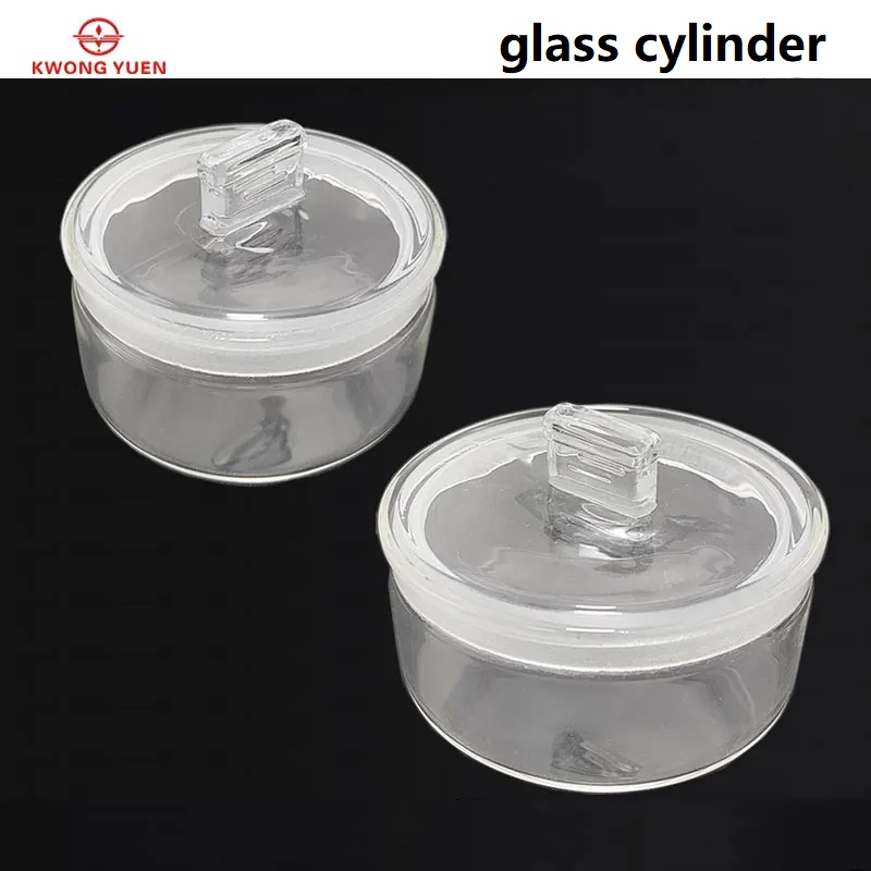Kwong Yuen orologio cilindro di vetro cilindro di lavaggio parti di movimento cilindro di pulizia strumenti per orologi con tazza di Benzine
