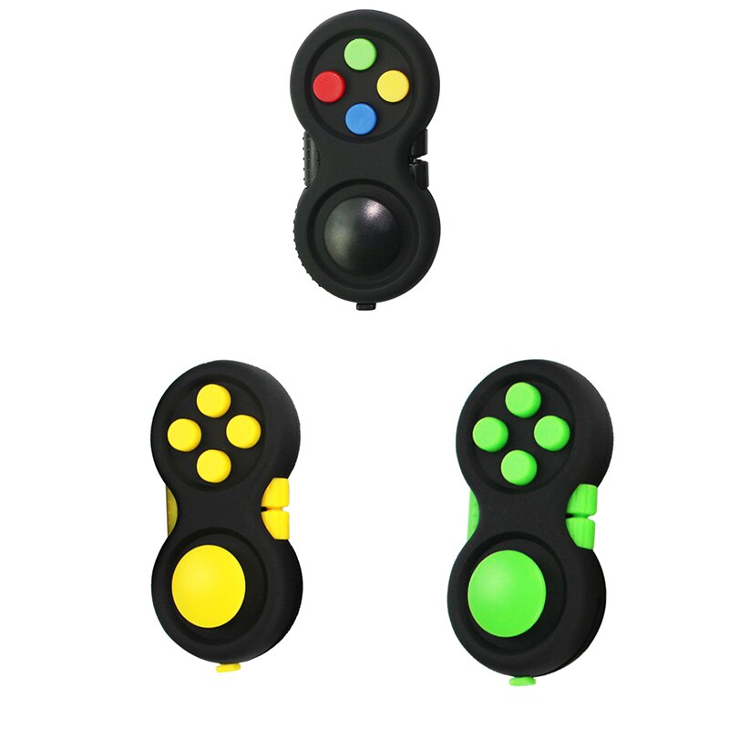 ZK60 antistress toy for adults children kids fidget pad stress relief squeeze fun hand interactive toy office christmas: three-C