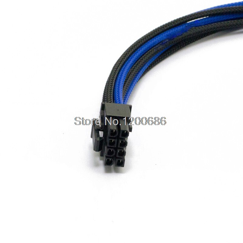 8-Pin PCIe a 2x Molex Cable de alimentación arnés de alambre doble 4pin Tarjeta de la transferencia 8pin de alimentación de cable de alambre arnés