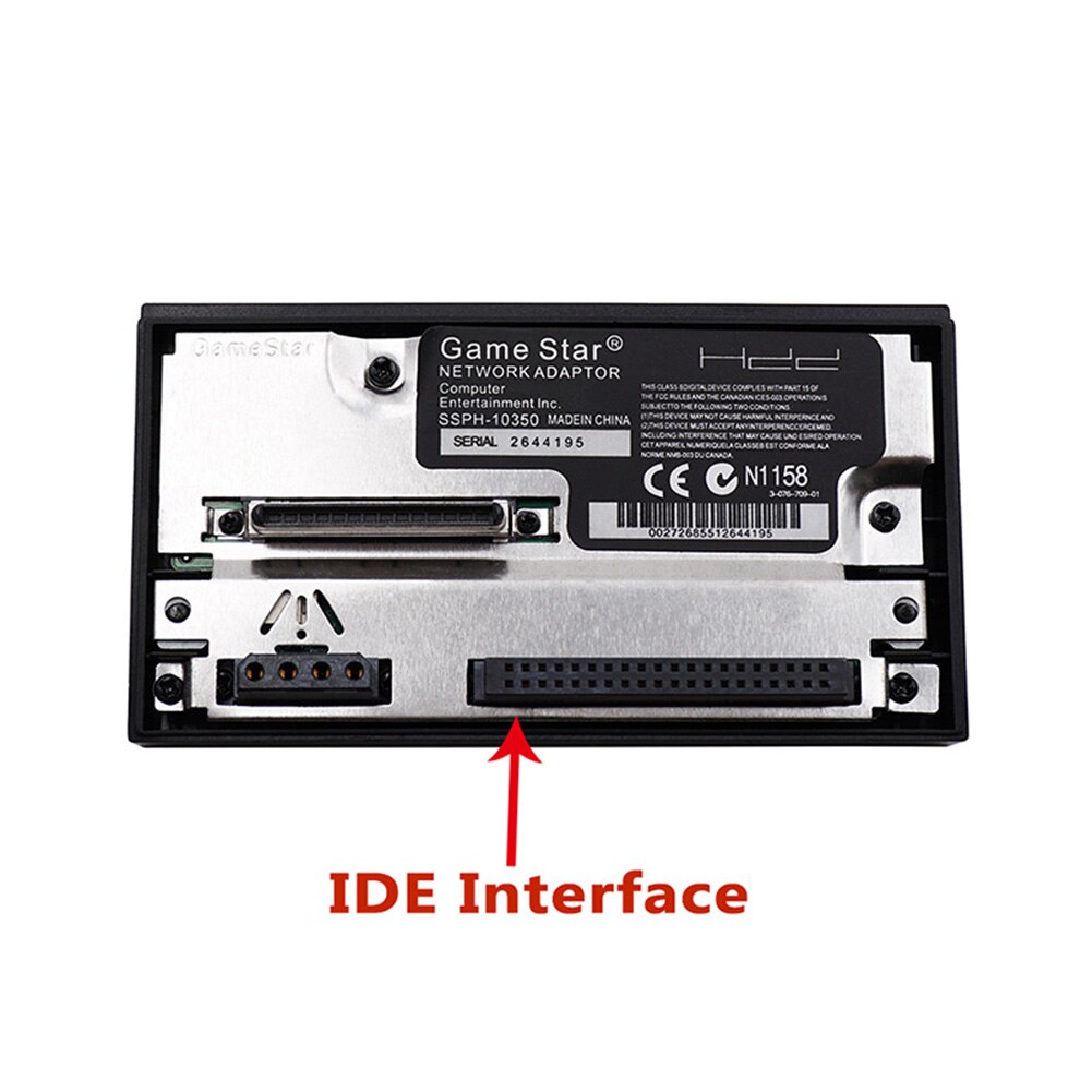 SATA/IDE Network Adapter Card For Sony Playstation 2 PS2 Fat Game Console SATA HDD Sata IDE Socket Replacement Accessories Parts: IDE
