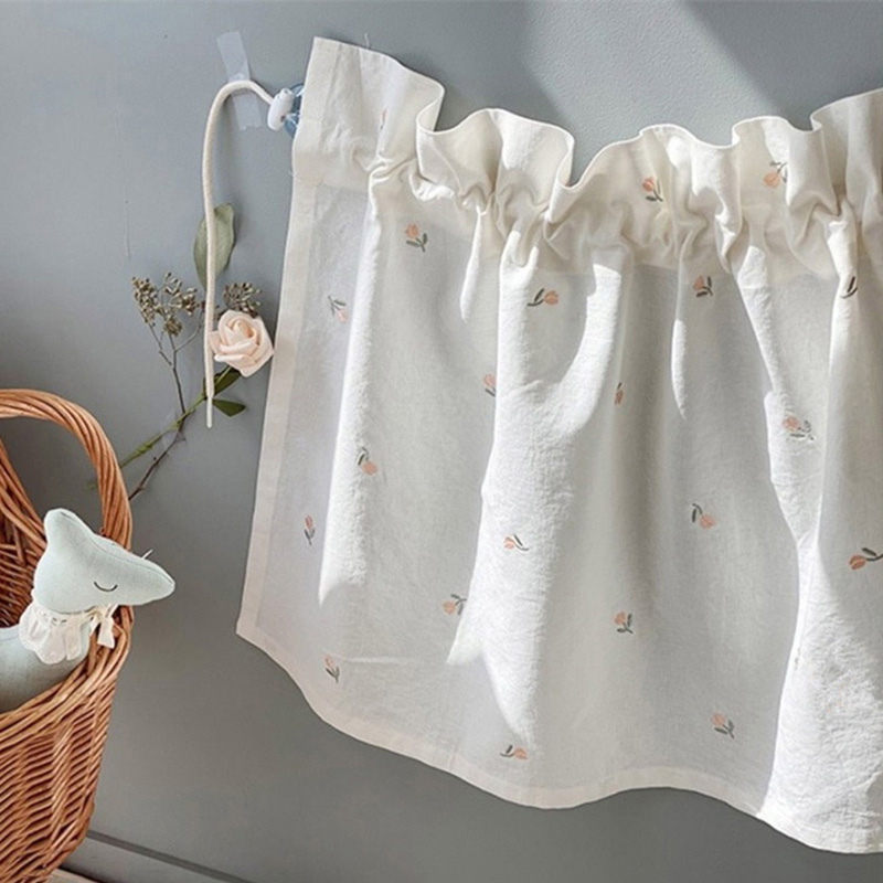 Baby-autogordijn Zonwering Zonnescherm voor kinderen UV-bescherming Gordijn Kawaii Geborduurde Beer Winkelwagen Accessoires