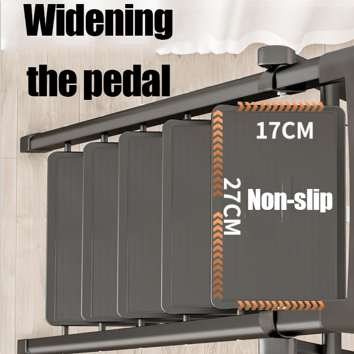 Carbon Steel Folding Ladder Multifunction Ladder 3/4 Step Ladders Kitchen Stairs Portable Step Stool Platform Ladder