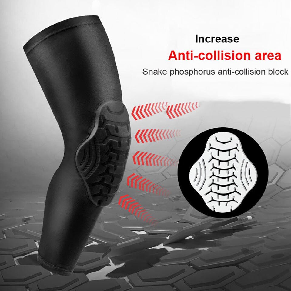 Protège-genoux de sport Anti-collision, 1 pièce, respirant, , protège les jambes, Football, haltérophilie
