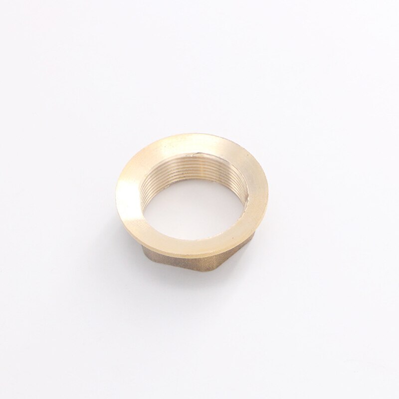 Fregadero de cocina de cobre, Base de accesorios de grifo y frío, tuerca de tornillo de pie fijo, filamento Plus, 1 ud.