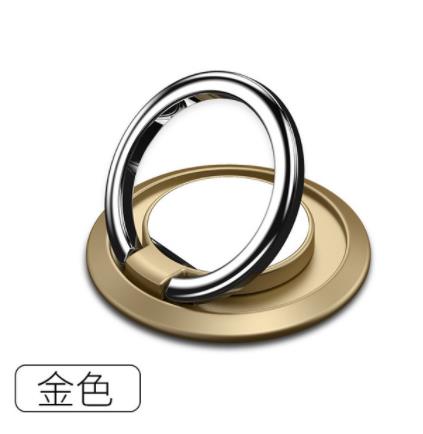 Suporte de dedo para celular, suporte de metal para celular com rotação 360 para samsung s10 e iphone x, 1 peça acessórios do telefone: Amarelo