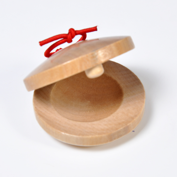 Log castanets wood, wooden castanets: Default Title