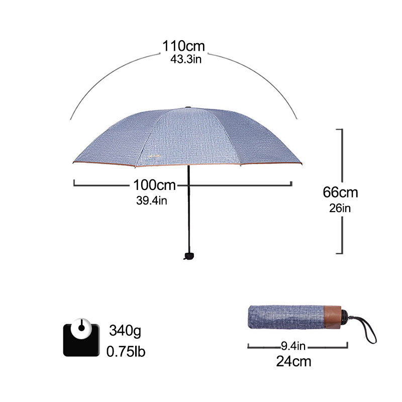 Paraguas de para hombres plegable a prueba de viento Anti-UV masculino Parasol chico portátil lluvia paraguas para hombre