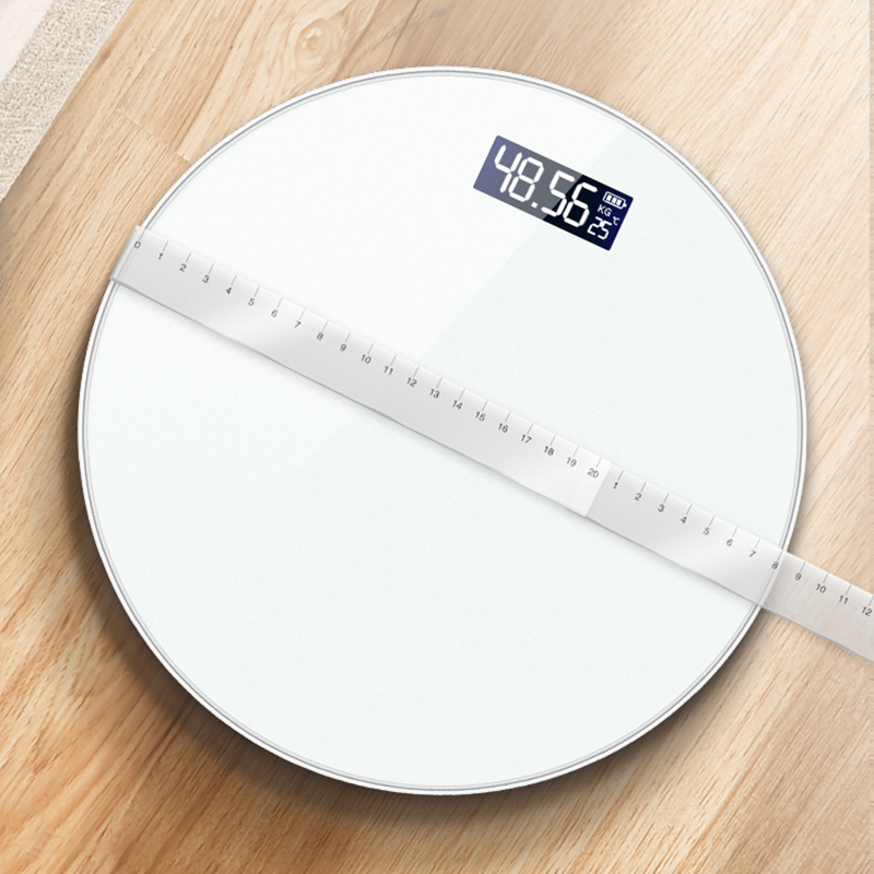 bascula digital peso corporal pesas bascula baño peso digital bascula peso corporal electrónica portátil, balanza de peso duradera para el hogar báscula de cuerpo humano pequeño pantalla LCD de vidrio templado