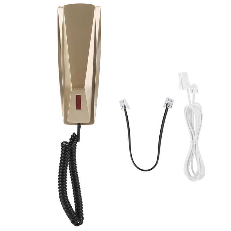 Ace -8903 communicatietelefoon voor kantoor, thuis, hotel, gebruik op het bureau/aan de muur gemonteerd: Gouden