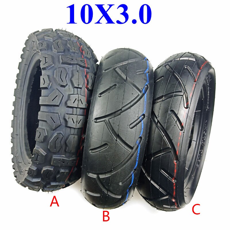 10x3.0 electric scooter Tubeless tire 10*3.0 10x3.00 tube tyre fits 10'' Motor Scooter Go karts ATV Quad Speedway