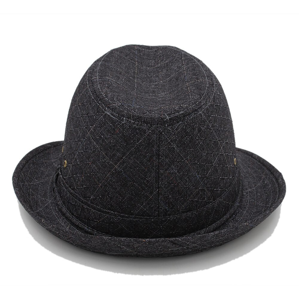 Chapeau Fedora en coton pour homme, 4 tailles, 57, 58, 59, 60CM, idéal pour l'automne et l'hiver
