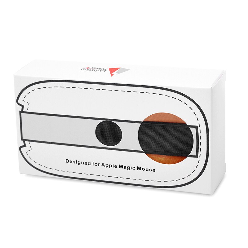 Oranje Pu Mouse Pouch Case Muizen Case Opbergtas Voor Apple Magic Mouse Computer Dekking