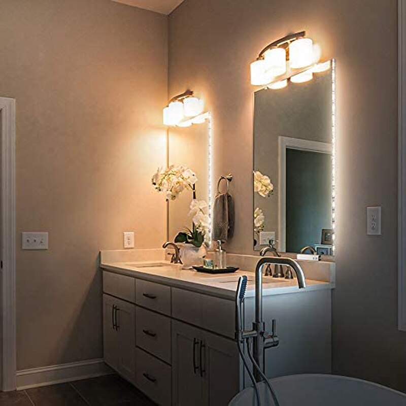 LED Under Cabinet light LED Strip led Lamp with Wireless PIR Motion Sensor light kitchen Stairs Wardrobe Bed Side Light