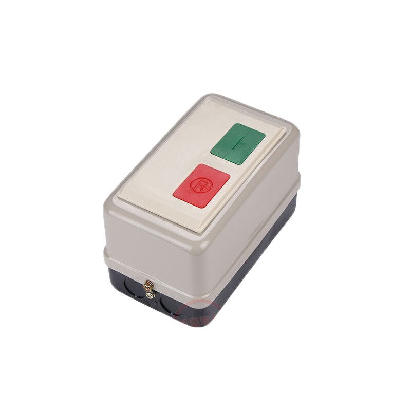 On Off Switch Enclosed Three Phase AC Motor Starter Magnetic Motor Starter 380V Coil