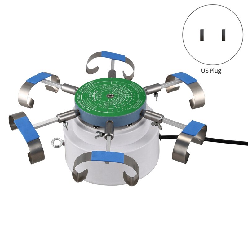 US Plug,Watch Tester Watch Test Machine Six Watch Watchmaking Tools Watch Winder Repair Watch Mechanical Watch Automatic Winding