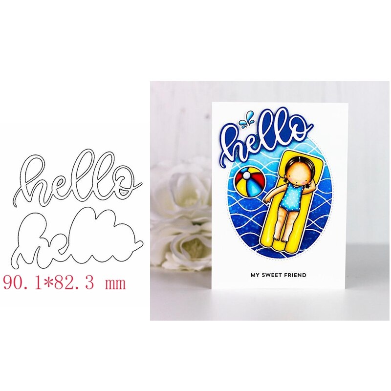 Cute Animals Metal Cutting Dies DIY Scrapbooking Die Cuts For Card Making: H3477