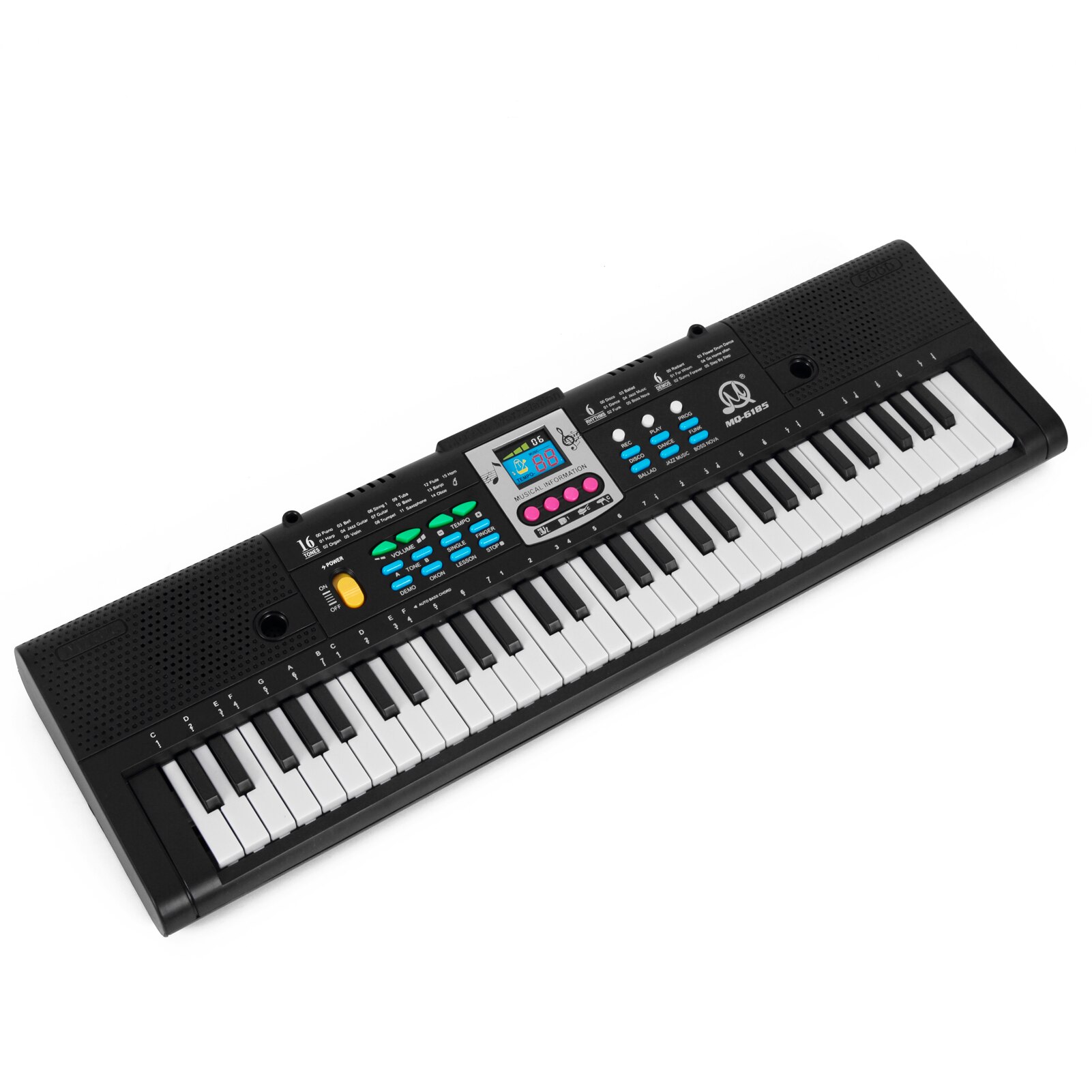 61 Key Digital Music Electronic Keyboard synthesize Electronic Piano Student Microphone Function Musical Instrument