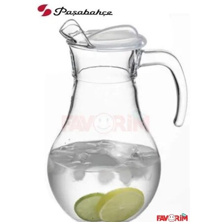PASABAHCE BISTRO TRANSPARENT PITCHER WITH LID 1800 cc (43934)