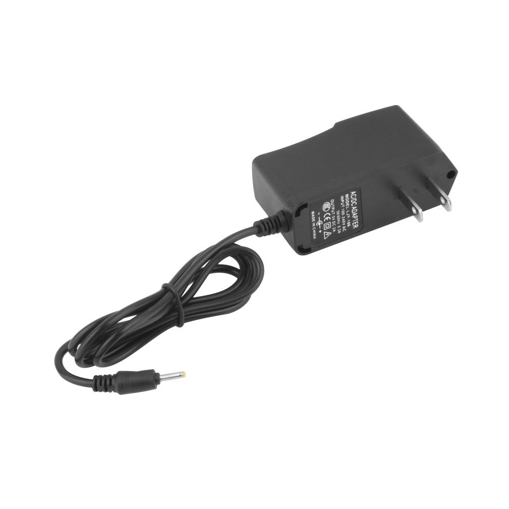 Universal Black IC Power Adapter AC Charger DC 5V 2A / 2000mA 2.5mm EU/US Plug for Android Tablet Laptop