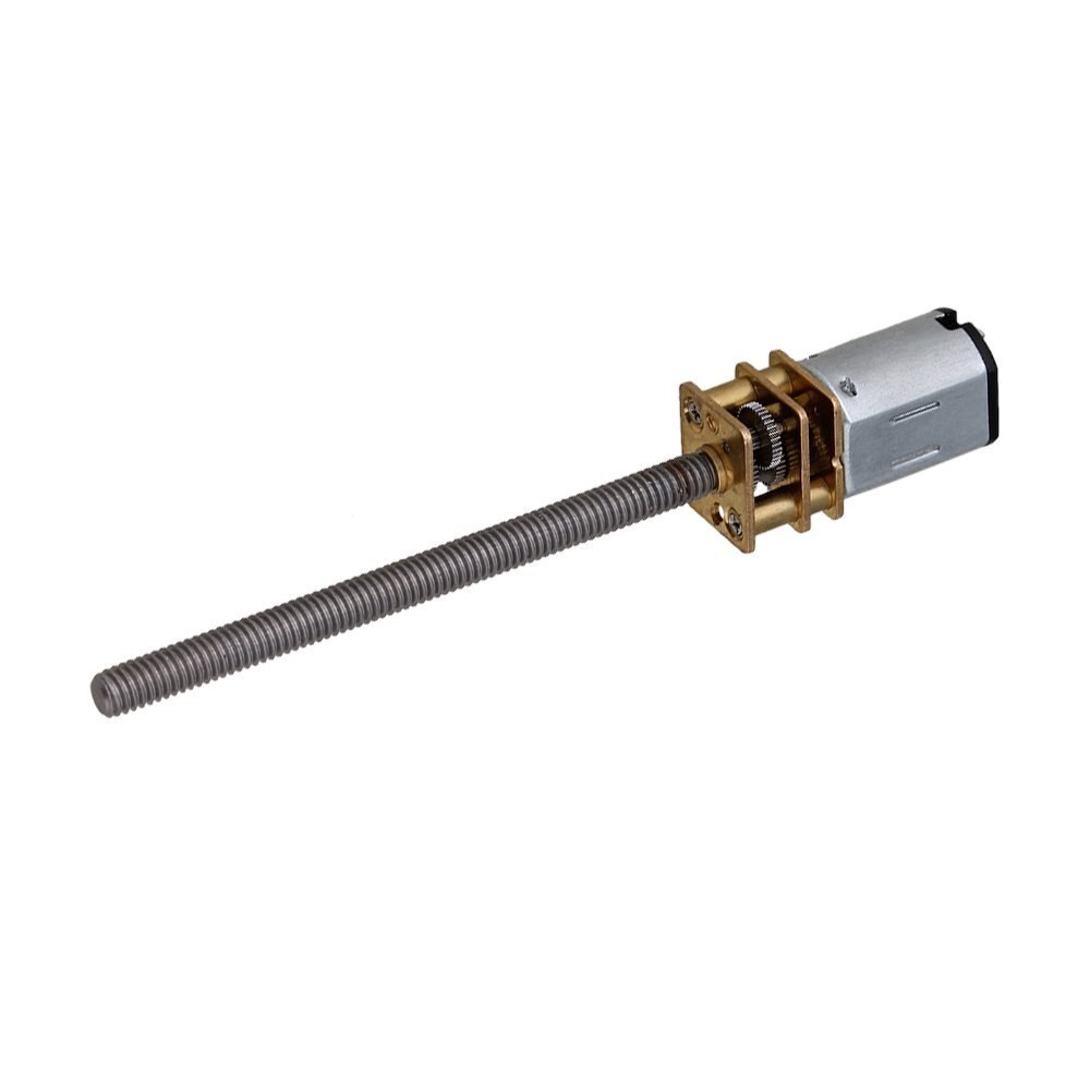 M4 * 55 thread N20 motor Gold and Silver DC 6V 1000 RPM M455-N20 Micro Metal Speed Reduction Gear Moto(6.5)