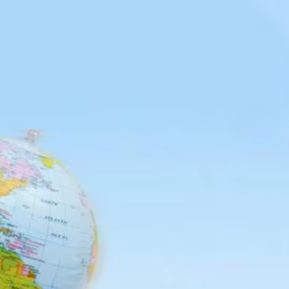 Inflatable Globes Toy for Education Fun Pool Toy Detailed Geographic Annotation Easy to Inflate Carry Beach Ball for Kids