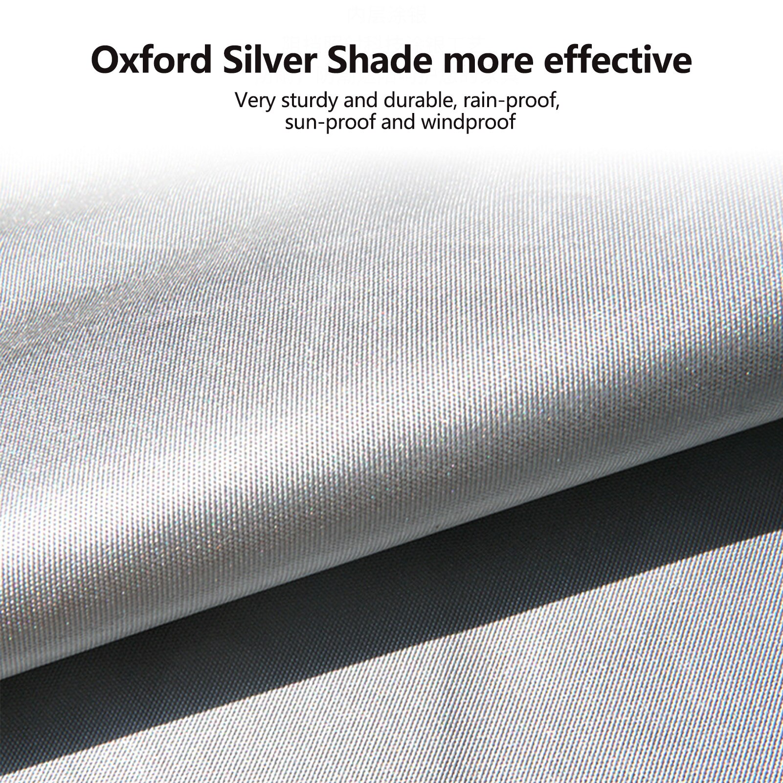 Large Swing Ceiling Cover Anti-UV Patio Canopy Waterproof Sun shade shelter outdoor garden Oxford cloth Awning replace cover